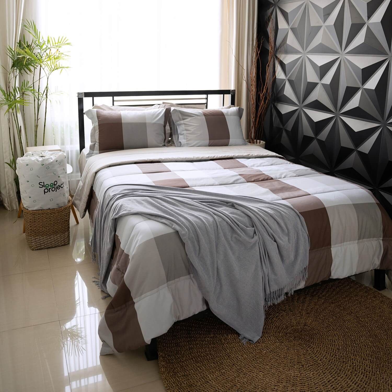 Novak Organic Cotton Bedding Set Sleep Project Indonesia
